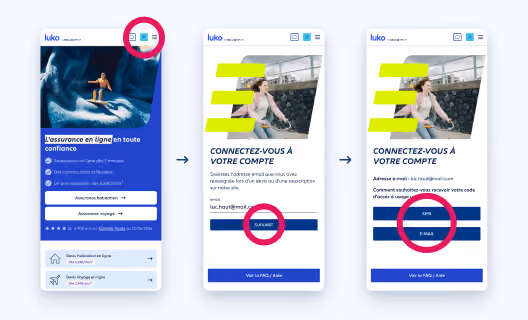 Comment se connecter à l'espace client ?