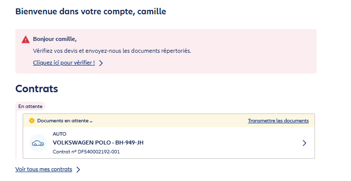 Partager les documents dans votre session