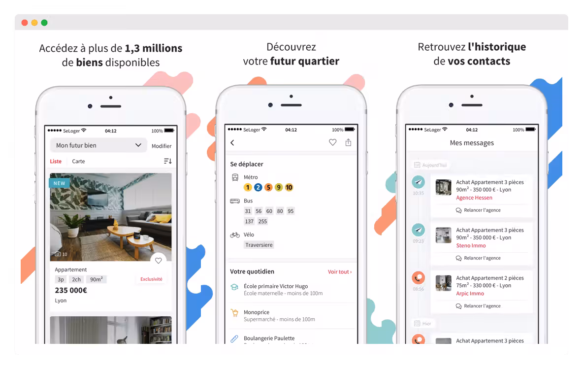 Applications pour trouver logement