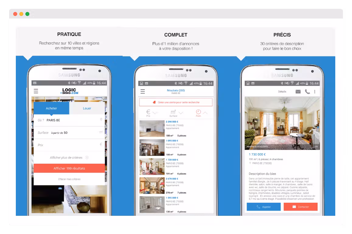 Applications pour trouver logement