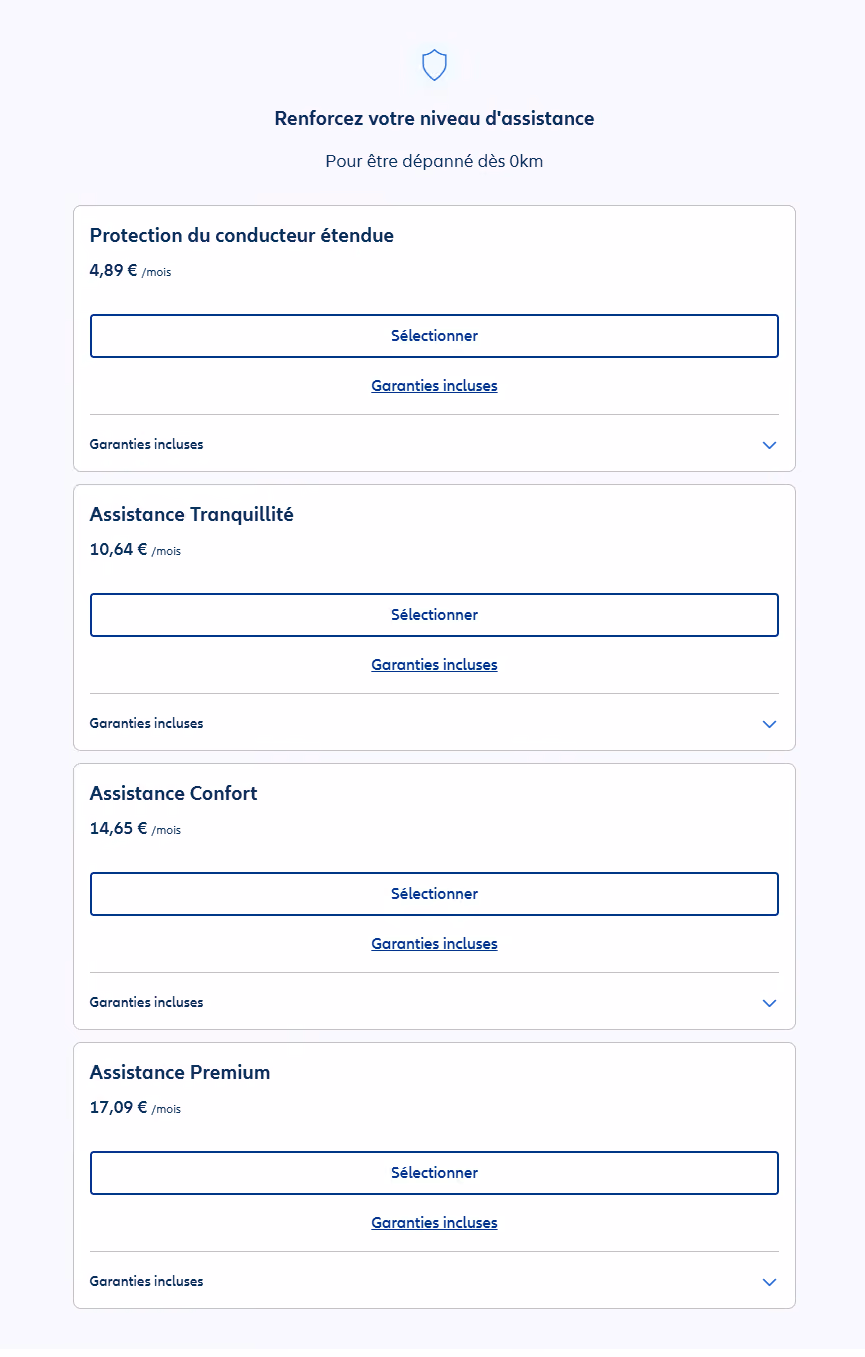 Renforcez votre niveau d'assistance